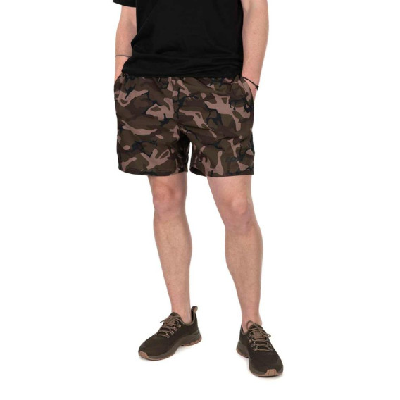 FOX Black/Camo Swim Shorts - plavky