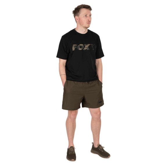 FOX Khaki/Camo Swim Shorts - plavky