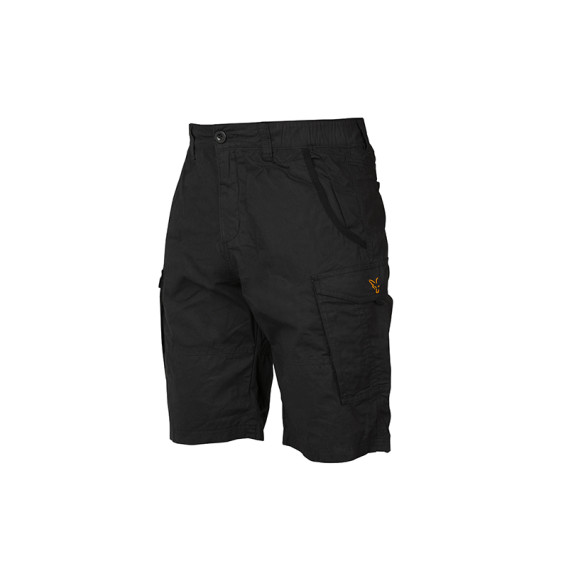 FOX Collection Black/Orange Combat Shorts - kraťasy