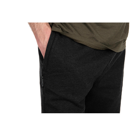 FOX Collection Black/Orange Lightweight Jogger Shorts - kraťasy