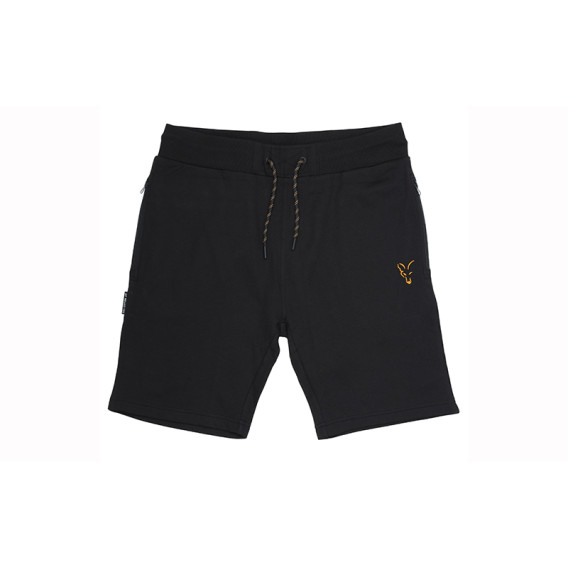 FOX Collection Black/Orange Lightweight Jogger Shorts - šortky