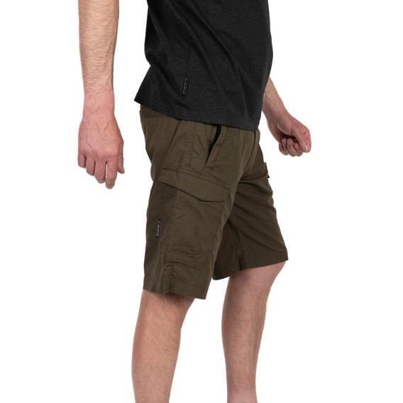 FOX Green/Black Lightweight Cargo Shorts - krátke nohavice