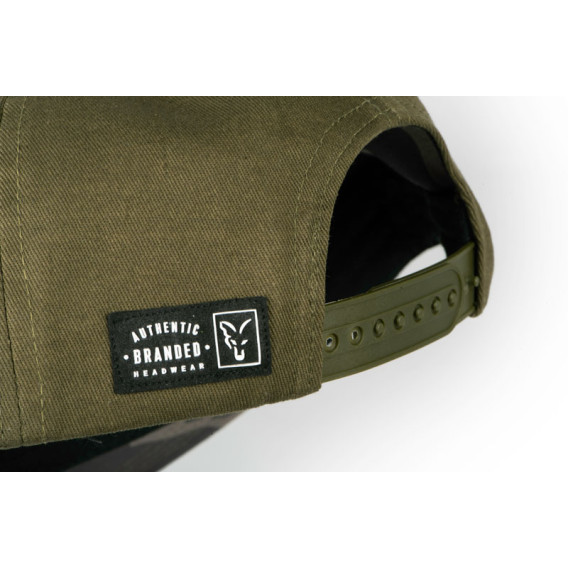 FOX Khaki College Snap Back - šiltovka