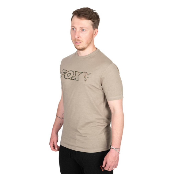 FOX Ltd LW Khaki Marl T Shirt - tričko