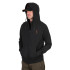 FOX Collection Black/Orange Lightweight Hoodie - mikina