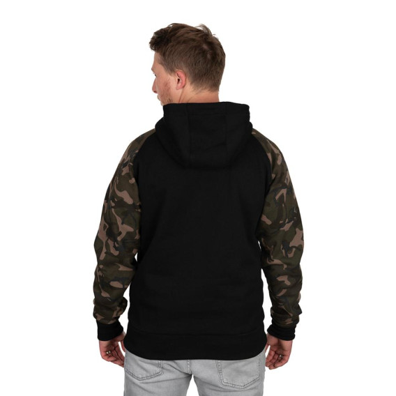 FOX Black/Camo Raglan Hoody - mikina