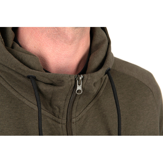 FOX Collection Green/Black Lightweight Hoodie - mikina