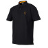 FOX Collection Black/Orange Polo Shirt - polokošeľa