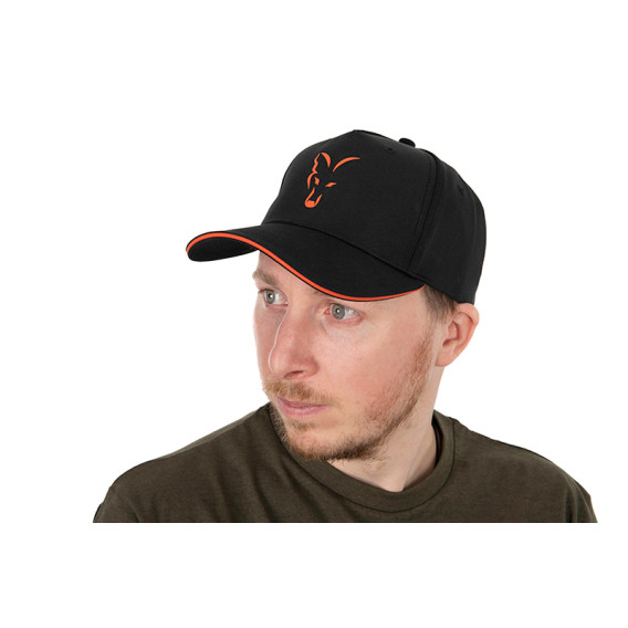 FOX Collection Baseball Cap Black/Orange - šiltovka