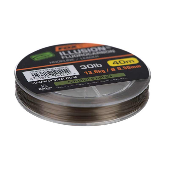 FOX Illusion Fluorocarbon 20lb 0.40mm - fluorokarbón