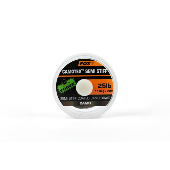 FOX Camotex Semi Stiff 35lb - náväzcová šnúrka