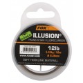 FOX EDGES Illusion Soft Hooklink 12lb - fluorokarbón 