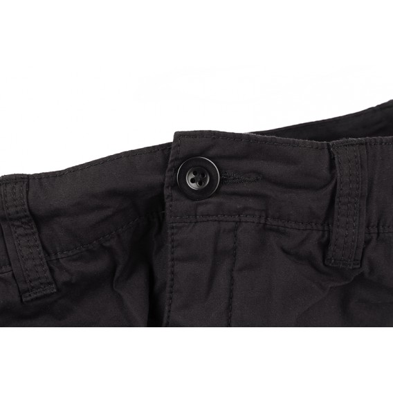 FOX Collection Black/Orange Combat Trousers - nohavice