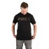 FOX Black/Camo Chest Print T-Shirt - tričko