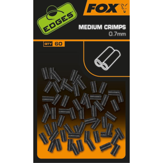 FOX Edges Medium Crimps 0.7mm x 60 - krimpy