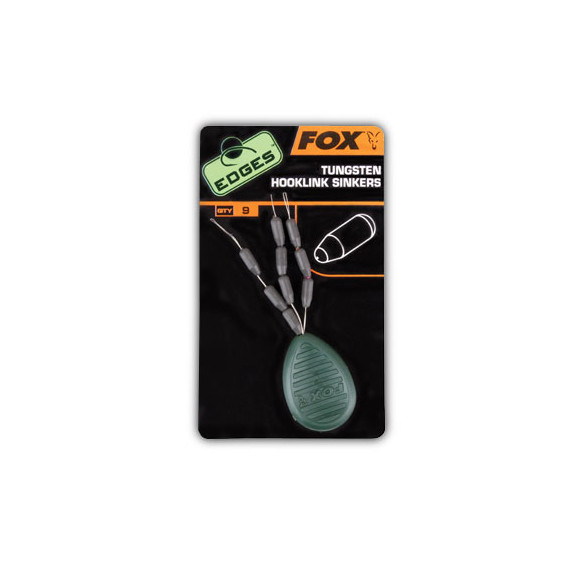 FOX Edges Tungsten Hookling Sinkers - tungstenové gumičky