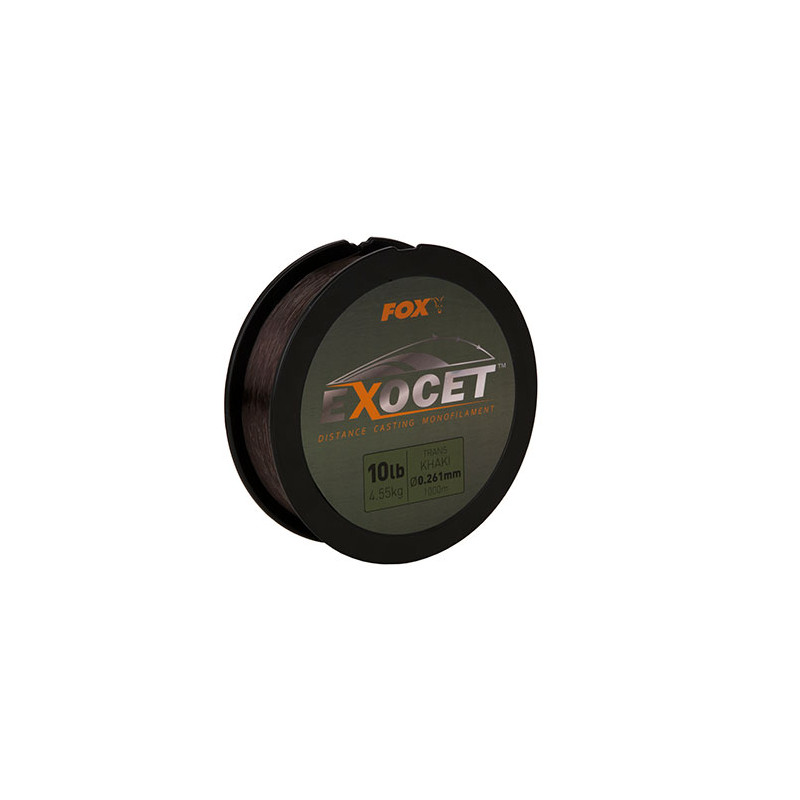 Fox Exocet Distance Casting Fluoro Orange 1000m Monofilament Carp Line