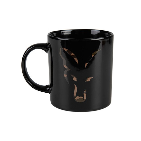 FOX Black/Camo Head Ceramic Mug - hrnček