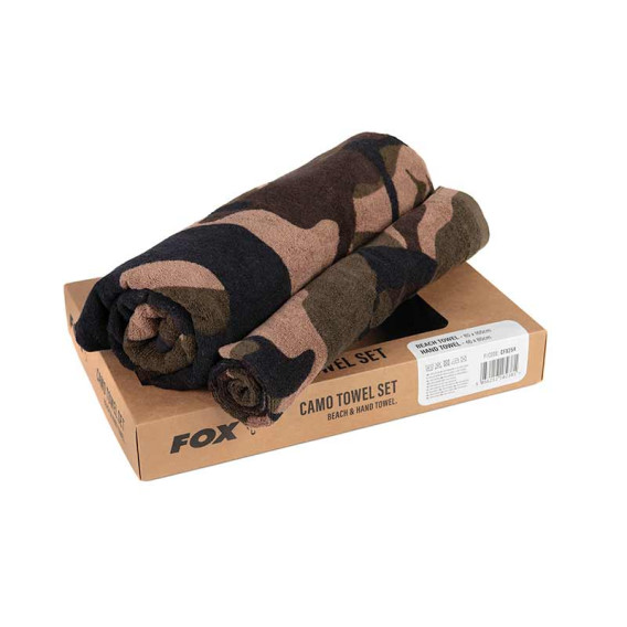 FOX Camo Beach/Hand Towel Set - sada uterákov